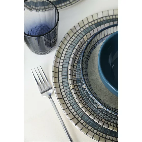 Serviciu de masa pentru cina (24 bucati) Ivory-275KRM2340, Ceramica, Multicolor picture - 6