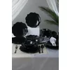 Serviciu de masa pentru cina (24 bucati) Ivory-275KRM2341, Ceramica,  Negru picture - 5