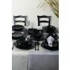 Serviciu de masa pentru cina (24 bucati) Ivory-275KRM2341, Ceramica,  Negru picture - 6