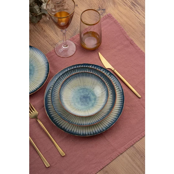 Serviciu de masa pentru cina (24 bucati) Ivory-GBSATN24KY4R25015, Portelan, Multicolor picture - 2