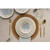 Serviciu de masa pentru cina (24 bucati) Ivory-GBSATN24Y4R22153, Portelan, Multicolor picture - 1