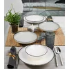 Serviciu de masa pentru cina (24 bucati) Ivory-GBSATN24Y4R33063, Portelan, Multicolor picture - 1