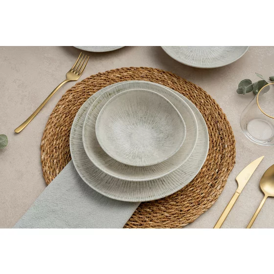 Serviciu de masa pentru cina (24 bucati) Ivory-GBSRD24Y4R1401, Portelan, Multicolor picture - 3