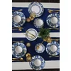 Serviciu de masa pentru cina (24 bucati) Ivory-X00016980000, Ceramica, Albastru/Alb picture - 1