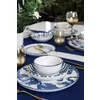 Serviciu de masa pentru cina (24 bucati) Ivory-X00016980000, Ceramica, Albastru/Alb picture - 5