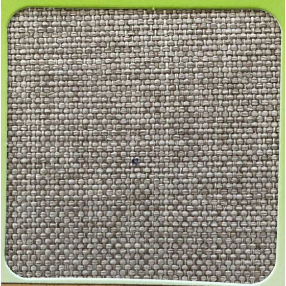 Set 2 Scaune Dino, 42x49x102 h cm, Lemn, Alb/Stofa Beige Deschis picture - 3