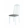 Set 2 Scaune Dino, 42x49x102 h cm, Lemn, Alb/Stofa Beige Deschis picture - 2
