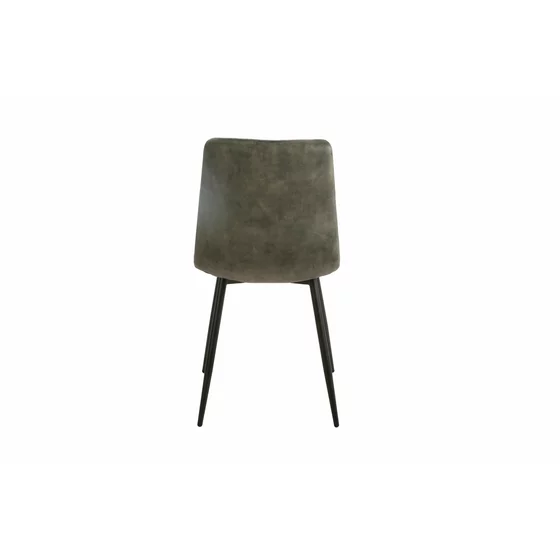 Set 4 Scaune Isella, 45x55x89 cm, Metal/Catifea, Verde picture - 6
