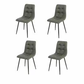 Set 4 Scaune Madison Gri