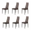 Set 6 Scaune Bludenz, 47x55.5x85.5 cm, Gri picture - 1
