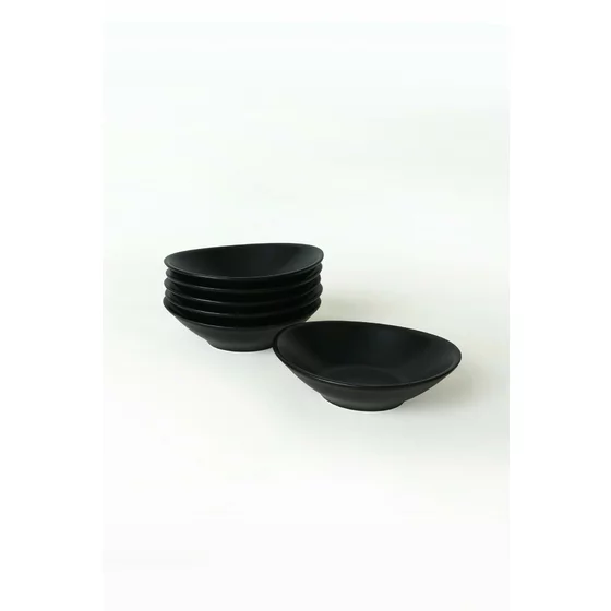 Set Boluri Ceramice (6 bucati) Ivory-X000165170, Ceramica, Negru picture - 5