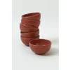 Set Boluri Ceramice (6 bucati) Ivory-X00017481, Ceramica, Rosu picture - 6
