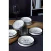 Set Boluri Ceramice (6 bucati) Ivory-X00017909, Ceramica, Negru/Alb picture - 1