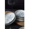 Set Boluri Ceramice (6 bucati) Ivory-X00017909, Ceramica, Negru/Alb picture - 4