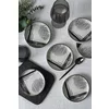 Set Boluri Ceramice (6 bucati) Ivory-X00017910, Ceramica, NegruAlb picture - 2
