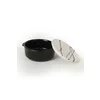Set Boluri cu capac (12 bucati) Ivory-X00017429, Ceramica, Negru/Alb picture - 3