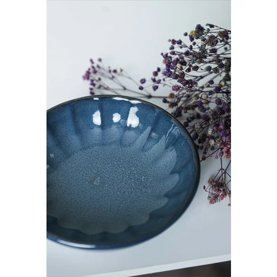 Set boluri pentru Aperitiv (6 bucati) Ivory-X00019037, Ceramica, Albastru picture - 3