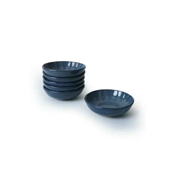 Set boluri pentru Aperitiv (6 bucati) Ivory-X00019037, Ceramica, Albastru picture - 6
