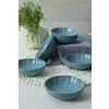 Set boluri pentru Aperitiv (6 bucati) Ivory-X00019038, Ceramica, Turquoise picture - 1
