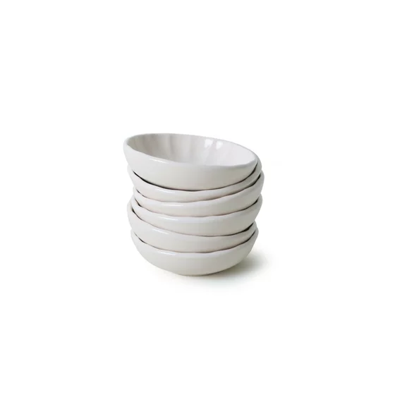 Set boluri pentru Aperitiv (6 bucati) Ivory-X00019042, Ceramica, Crem picture - 8