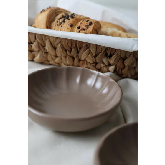 Set boluri pentru Aperitiv (6 bucati) Ivory-X00019043, Ceramica, Maro picture - 3