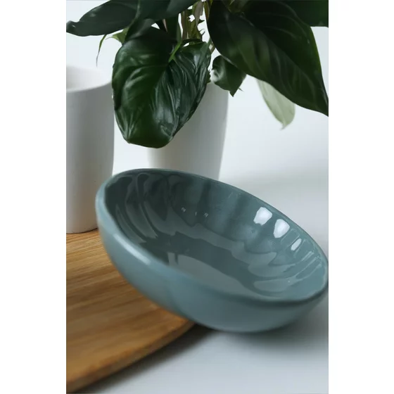 Set boluri pentru Aperitiv (6 bucati) Ivory-X00019045, Ceramica, Verde picture - 4