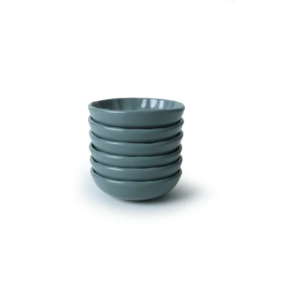 Set boluri pentru Aperitiv (6 bucati) Ivory-X00019045, Ceramica, Verde picture - 8