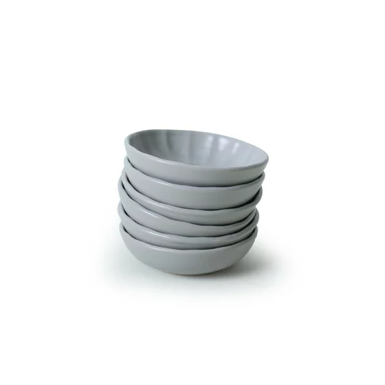 Set boluri pentru Aperitiv (6 bucati) Ivory-X00019046, Ceramica, Gri picture - 8