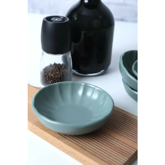 Set boluri pentru Aperitiv (6 bucati) Ivory-X00019047, Ceramica, Verde picture - 2