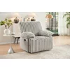 Set Canapele cu Recliner Siete 3RR + 2RR + Fotoliu 1R, Stofa Raiata, Beige picture - 7