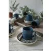 Set Cesti Cafea (12 bucati) Ivory-X00017444, Ceramica, Albastru/Gri picture - 3
