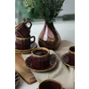 Set Cesti Pentru Servire Ceai(12 bucati) Ivory-X00018094, Ceramica, Maro picture - 2