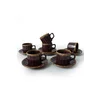 Set Cesti Pentru Servire Ceai(12 bucati) Ivory-X00018094, Ceramica, Maro picture - 5