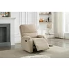 Set Coltar cu Recliner Martina, 274x274x104 cm, + Fotoliu Johan,  Stofa, Beige picture - 6