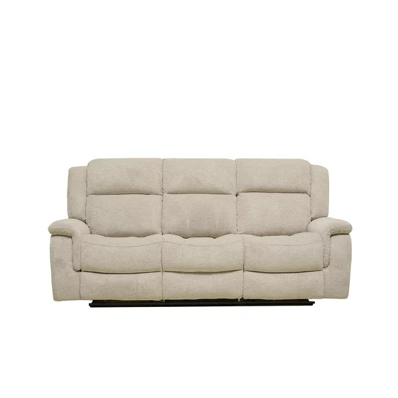 Set cu Recliner Carole,  Canapea 3L - 224x101x101  cm, Canapea 2L - 196x101x101  cm, Fotoliu - 106x101x101 cm, Stofa, Beige picture - 7