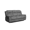 Set cu Recliner Carole,  Canapea 3L - 224x101x101  cm, Canapea 2L - 196x101x101  cm, Fotoliu - 106x101x101 cm, Stofa, Gri picture - 7