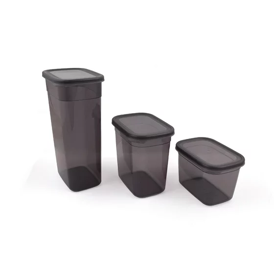 Set Cutii Depozitare (24 Bucati) BNMPOLYAR24-13232 - Antracit picture - 6