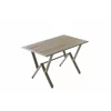 Set de Gradina Nergis, Canapea +2 Fotolii + Masa,  132x48x64 cm, Kaki/Beige picture - 10