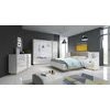Set Dormitor Arco, Alb/Stejar Gradson/Alb Lucios picture - 1