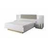 Set Dormitor Arco, Alb/Stejar Gradson/Alb Lucios picture - 4