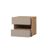 Set Dormitor Impressio A, Dulap 2 Usi Glisante si 2 Sertare 159x63x219 cm, Pat Cu Sertare 160x200 cm, Comoda - 100x41x91 cm, 2 noptiere - 46x41x45 cm, Pal Laminat, Stejar Mauvella/Congo picture - 6