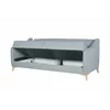 Set Empoli 3-2-1, Canapea 3L Extensibila Empoli, 203x90x87 cm, Canapea 2L - 142x90x87 cm,+ Fotoliu Empoli, Stofa, Gri Deschis picture - 4