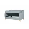 Set Empoli 3-2-1, Canapea 3L Extensibila Empoli, 203x90x87 cm, Canapea 2L - 142x90x87 cm,+ Fotoliu Empoli, Stofa, Gri Deschis picture - 8