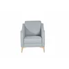 Set Empoli 3-2-1, Canapea 3L Extensibila Empoli, 203x90x87 cm, Canapea 2L - 142x90x87 cm,+ Fotoliu Empoli, Stofa, Gri Deschis picture - 9