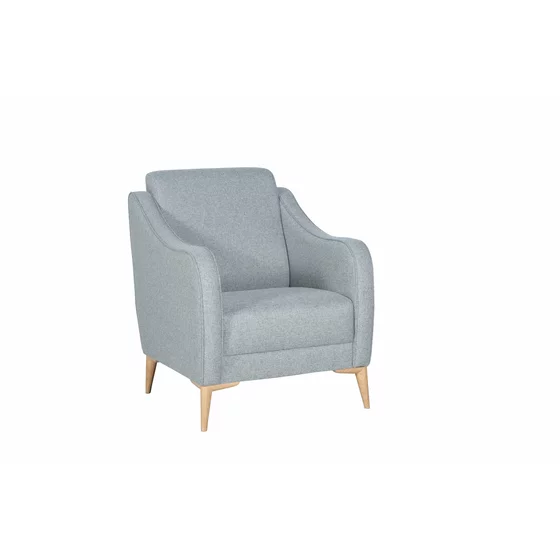 Set Empoli 3-2-1, Canapea 3L Extensibila Empoli, 203x90x87 cm, Canapea 2L - 142x90x87 cm,+ Fotoliu Empoli, Stofa, Gri Deschis picture - 10