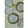 Set Farfurii (6 bucati) Ivory-275KRM2210, Ceramica, Gri picture - 2