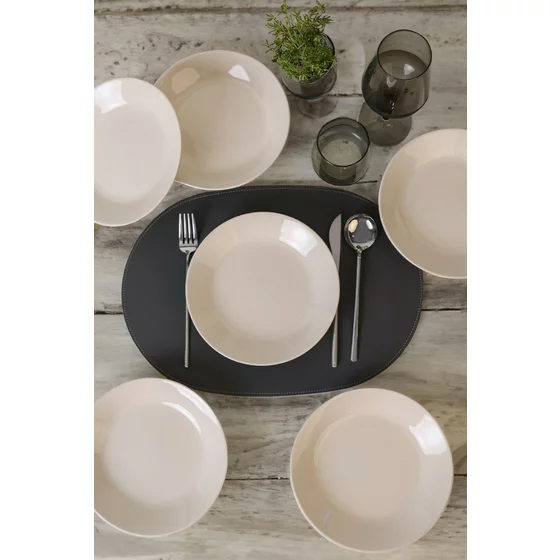 Set Farfurii (6 bucati) Ivory-X00017610, Ceramica, Crem picture - 2