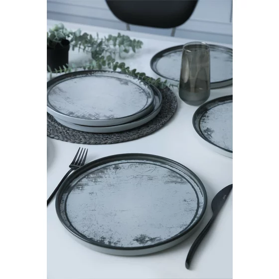 Set Farfurii (6 bucati) Ivory-X00018264, Ceramica, Albastru picture - 1