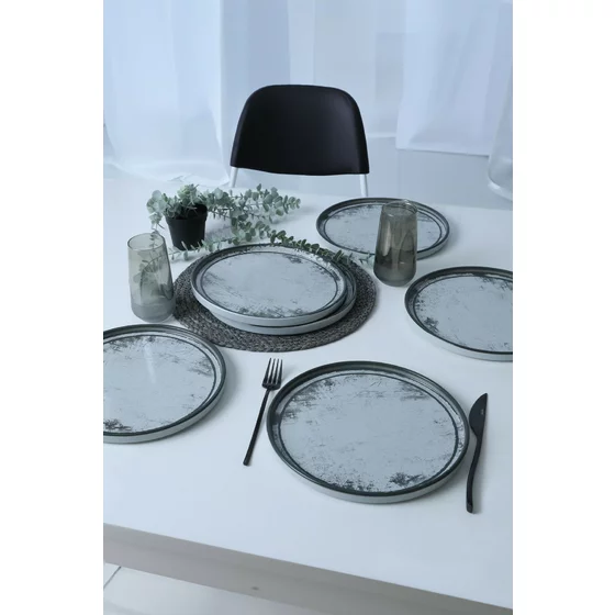 Set Farfurii (6 bucati) Ivory-X00018264, Ceramica, Albastru picture - 2
