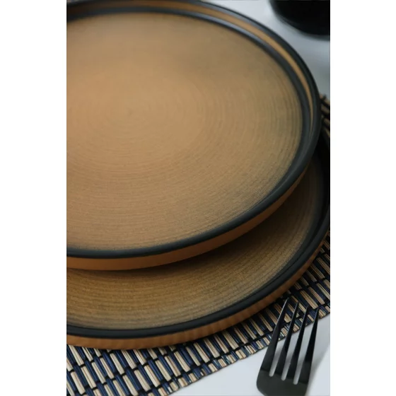 Set Farfurii (6 bucati) Ivory-X00018265, Ceramica, Maroniu picture - 4